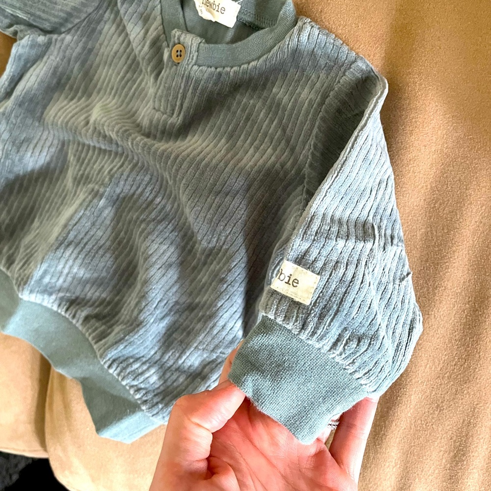 Newbie brand 56 cm/ 1-2 months. Pretty blue color